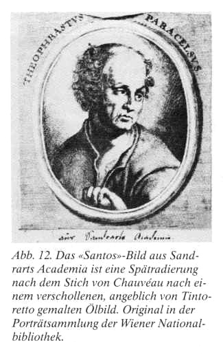 Paracelsus-Portrait von Tintorelle, ca.
                          1600