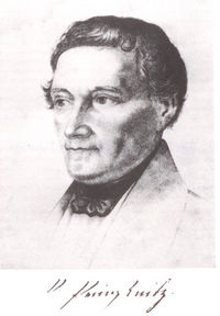 Vincent Priessnitz, retrato