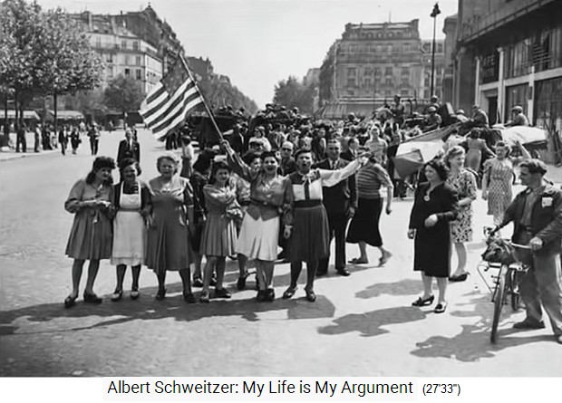 Paris Mai 1945: Die Leute
                    feiern das Ende des Zweiten Weltkriegs