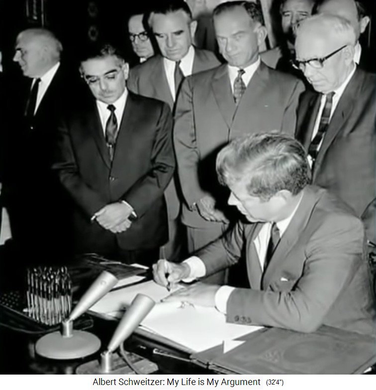 Der erste Atomteststoppvertrag von 1962