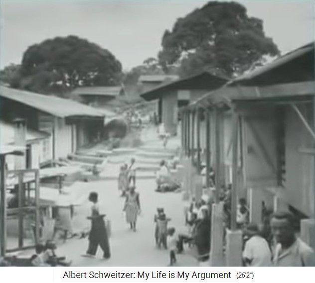 Spitaldorf Lambarene 1924 Foto 1