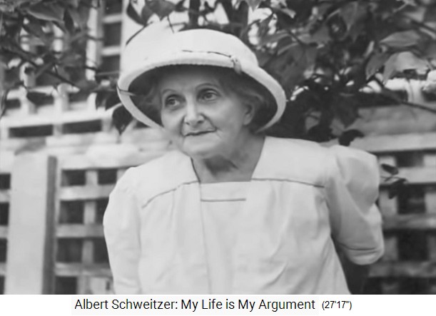 Helene Schweitzer in Lambarene,
                    Portr�t 1941ca.