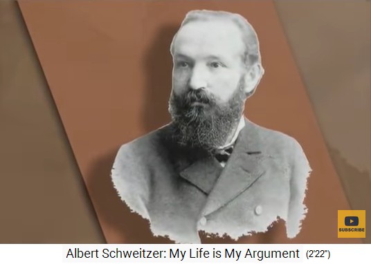 Louis
                    Schweitzer, der Vater von Albert Schweitzer, ein
                    Jesus-Fantasie-Pfarrer