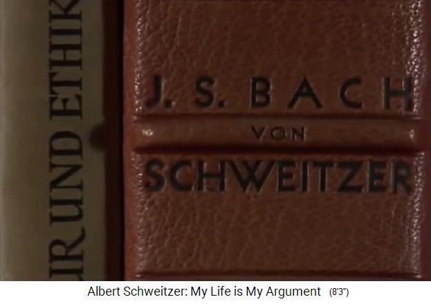Buch von Albert Schweitzer �ber
                    Johann Sebastian Bach