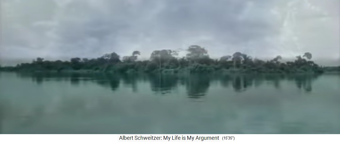 Eine Flussgabelung des Ogoou� nahe Lambarene