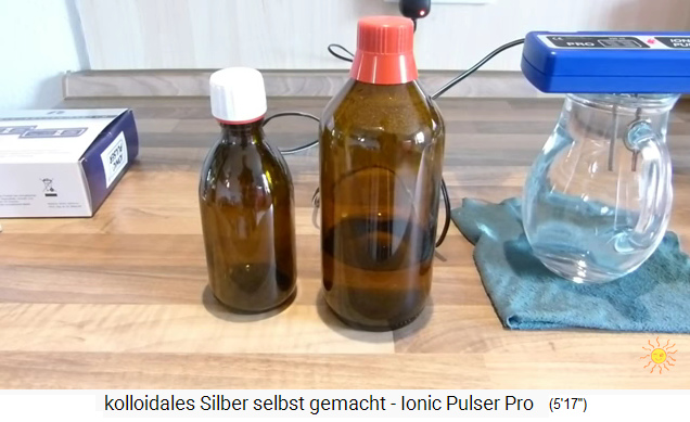 Il est pr�f�rable de conserver l’eau argent�e dans
                des bouteilles en verre ambr� dans un endroit sombre et
                frais, sans soleil et sans chauffage � c�t�