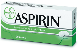 Packung
                Aspirin von Bayer