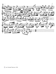 Bach: concert for violin a minor,
                              second part (Andante), violin tutti part
                              (page 5)