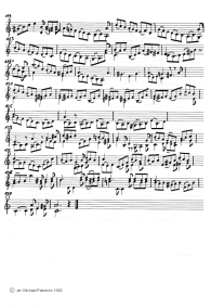 Bach: concert for violin a minor,
                              third part (Allegro assai), violin tutti
                              part (page 8)
