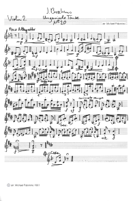 Brahms: Ungarischer Tanz Nr. 20 (Poco
                      allegretto), Geigenbegleitung