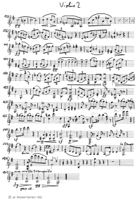 Dvorak: Sonatine für Violine und Klavier,
                      erster Satz (Allegro), Geigenbegleitung (Seite 3)