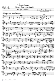 Tartini-Kreisler: Variationen für Geige und
                      Klavier, Geigenbegleitung (Seite 1)