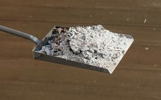 Ashes from natural wood is fertilizer and
                against weeds