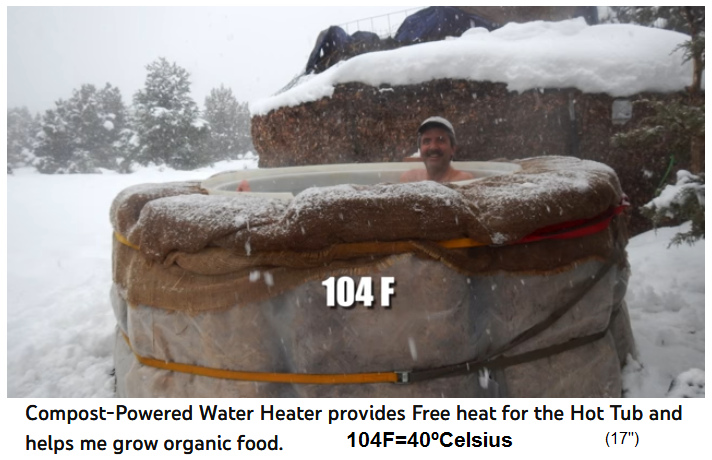 Ud. puede tomar un
                      ba�o en esa ba�era durante invierno con 40�C