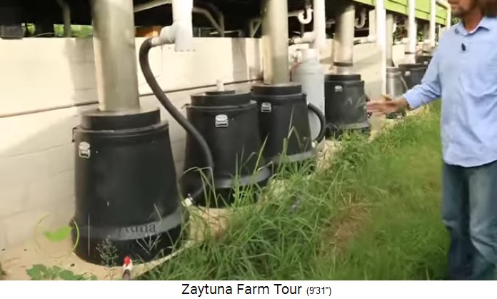 Zaytuna-Farm (Australien), compost
                    toilet systems