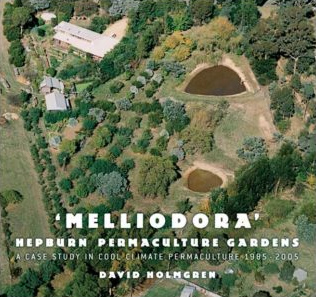 Book by Holmgren on
                        the 20th anniversary of Melliodora (2015)