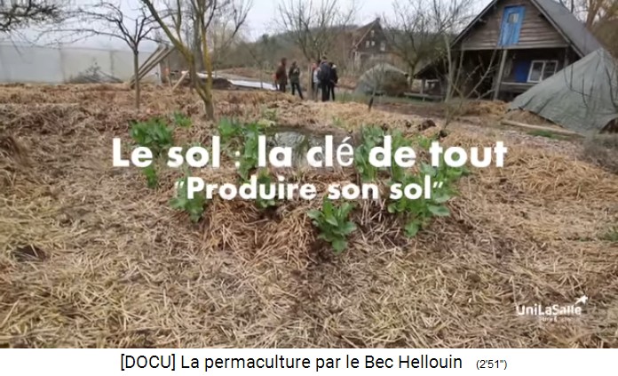 Bauernhof der Familie
                    Hervé-Gruyer in Le Bec-Hellouin: Hauptsache Nr.1 ist
                    die Pflege des Bodens, von Mutter Erde