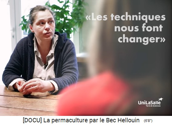 auernhof der Familie Hervé-Gruyer in Le
                    Bec-Hellouin: Prinzip Techniken verwandeln Menschen