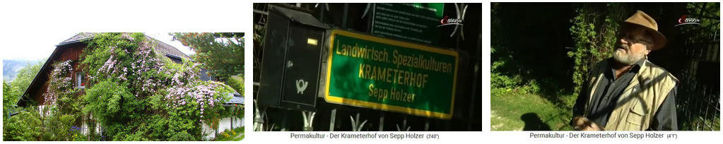 La granja
                                  de permacultura
                                  "Krameterhof" de Sepp Holzer
                                  en Ramingstein en la regi�n de
                                  Salzburgo en Austria