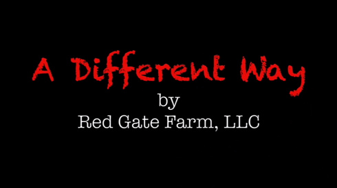 Video 2: Titel "Ein anderer
                                Weg, von der Rote-Tor-Farm GmbH" (A
                                different way, by Red Gate Farm LLC)