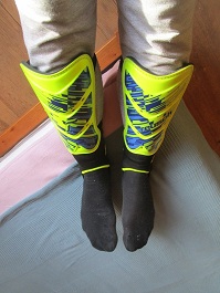 Schienbeinschoner, um
                        schmerzfrei auf Leitern zu steigen