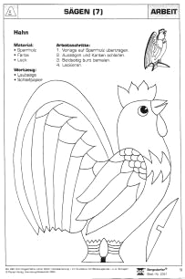 Vorlagen: Hahn (G�ggel)