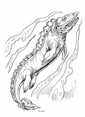Dinosaurier:
                                Tylosaurus