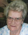 La mujer
              Rosie Humphreys (85 a�os) de Flora (Illinois)