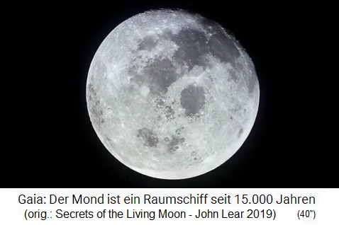 Sicht auf den Mond bei
                    Vollmond