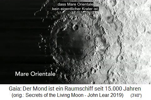 Mondkrater "Mare orientale"