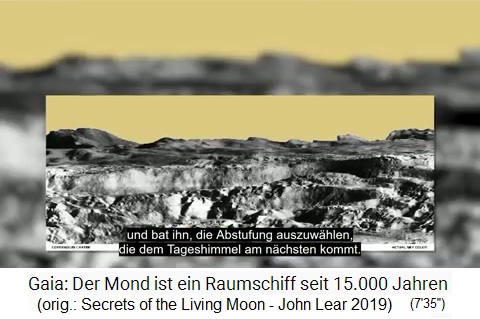 Der
                        Mondhimmel ist am Tag gelb