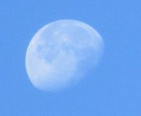 Der weisse Mond in Basel, 21.10.2024, Zoom