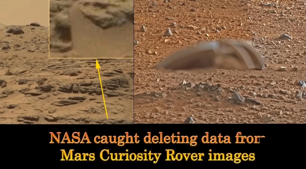 Kriminelle
                      NASA f�lscht auch Marsfotos: Pl�tzlich wird ein
                      Objekt aus einem "Marsfoto" gel�scht!