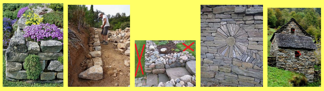 Dry stone wall 03
                                          - The construction of dry
                                          stone walls