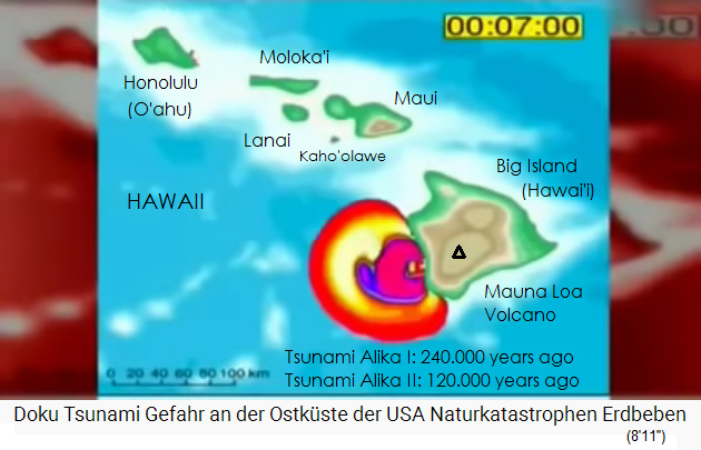 6) Hawaii
                          Big Island with landslide and tsunamis Alika I
                          and Alika II