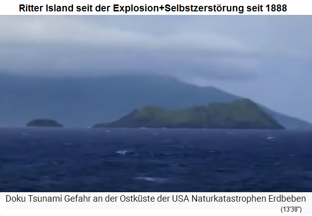 14) Die
                      Ritter-Insel vor Neuguinea 2016ca., es ist nur
                      noch ein Rumpf vorhanden