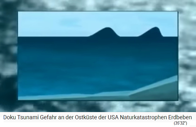 Trickfilm:
                    Tsunamiwellen im Uferbereich kommen sich immer
                    n�her