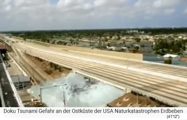 Trickfilm: Miami mit der
                      Interstate-Autobahn und der Tsunami kommt durch
                      offene Scheunentore (wieso sind die nicht
                      verschliessbar?)