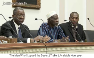 Yacouba Sadabogo spricht in Washington
                    DC bei Oxfam