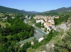 R�o
                    Dr�me en Saillans debajo de Die