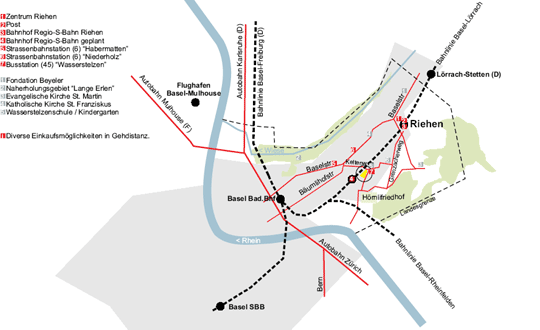 The raped river "Wiese",
                          candle-straight, thus there is as little
                          nature as possible. And between L�rrach and
                          Riehen, a car expressway has been installed
                          aside to this candle-straight violated river.
                          Thank you policy.
