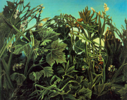 Max Ernst: forest phantasy painting
                          "Joy of Life" ( "Die Lust am
                          Leben" )