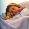 Krankes Kind im Bett: Zu viel "krank"
                    sollte auffallen, aber der Fehler ist nicht nur beim
                    Kind zu suchen!