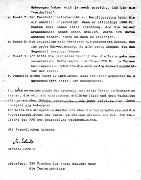 11.7.1996, Brief an Balmer, Balmer
                          verweigert weiterhin die Berufsberatung,
                          Antrag auf die Testresultate für 220 Franken
                          (02)