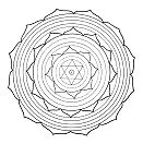 Mandala consagrado al dios del sol Surya