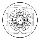 Roseta con centro de origen