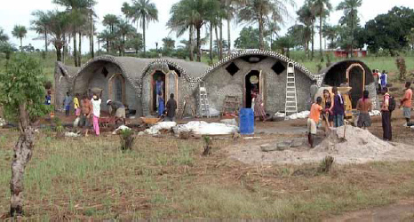 Earthship in
                    Africa