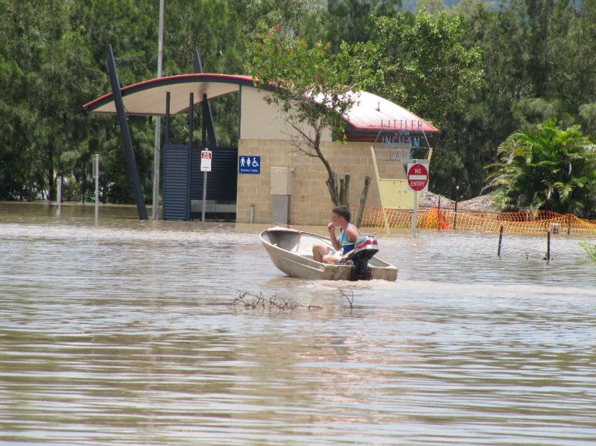 Flooded Burktown in NW
Australia in 2011 after tropic storm
"Tasha" Flooded Burktown in NW
Australia in 2011 after tropic storm
"Tasha"