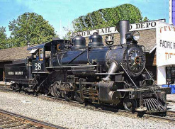 Una locomotora de la primera
                                      generaci�n del Ferrocarril
                                      Pac�fico (Pacific Railway). La
                                      perspectiva de conexiones por
                                      ferrocarriles entre la costa este
                                      y oeste provoc� especulaciones.
                                      Los nativos no ten�an ninguna voz
                                      ...