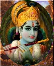 India:
                      Sri-Krishna con flauta